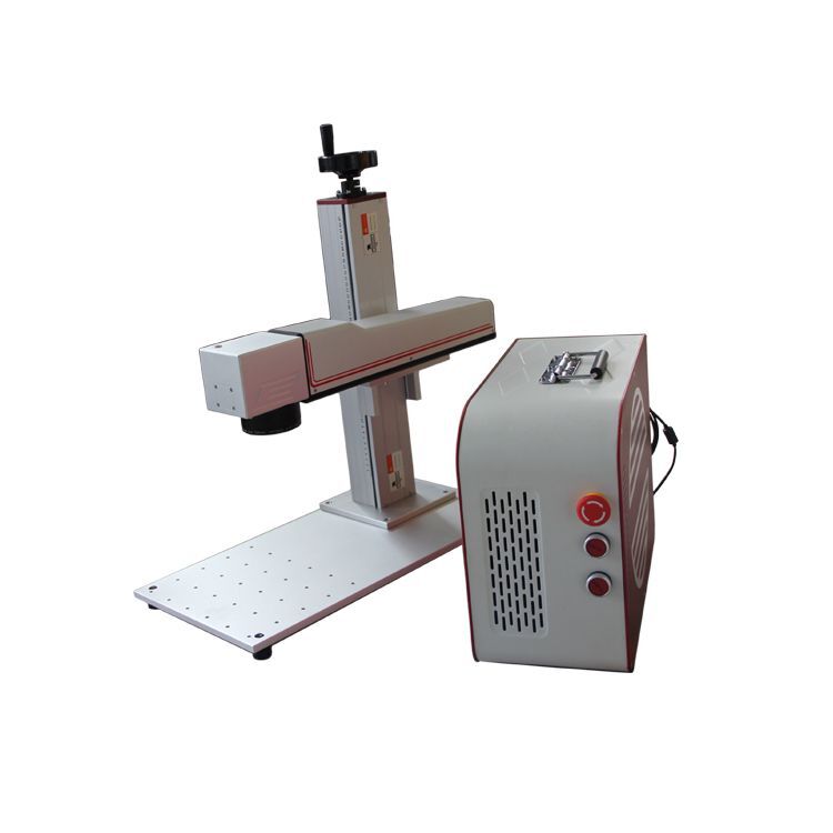 科泰激光20w分體式光纖激光打標(biāo)機(jī)30w激光打碼機(jī)